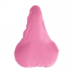 Funda para sillín de bicicleta publicitario color rosa 5