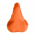 Funda para sillín de bicicleta publicitario de poliéster Colors color naranja primera vista