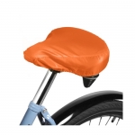 Funda para sillín de bicicleta publicitario de poliéster Colors color naranja tercera vista