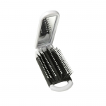 Cepillo de bolsillo plegable con espejo todo en uno BrushView color blanco quinta vista