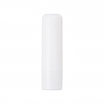 Bálsamo labial personalizado con logo color blanco 1
