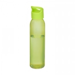 Botellas de cristal personalizadas con asa color verde lima 7
