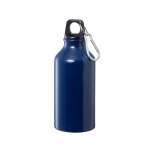 Botella de aluminio pequeña con mosquetón 24