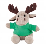 Peluche Rudolph color verde