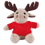 Peluche Rudolph color rojo