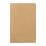 Cuaderno personalizado barato de cartón A5 hojas a rayas Journal Color color natural primera vista