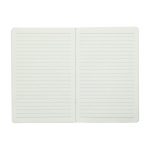 Cuaderno personalizado barato de cartón A5 hojas a rayas Journal Color color negro segunda vista