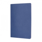 Cuaderno personalizado barato de cartón A5 hojas a rayas Journal Color color azul segunda vista