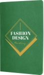 Cuaderno personalizado barato de cartón A5 hojas a rayas Journal Color color verde segunda vista