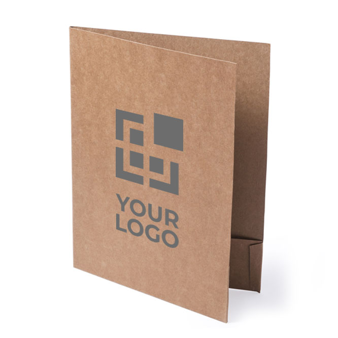 Carpeta portafolios promocional de cartón 400g/m2 A4 Eco Basic
