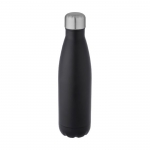 Botellas termo personalizadas de acero 500ml Lifestyle Premium color negro/gris