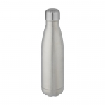 Botellas termo personalizadas de acero 500ml Lifestyle Premium color plateado
