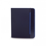 Elegante portadocumentos para eventos color azul 2