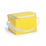 Bolsa nevera para 6 latas color amarillo 2