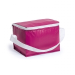 Bolsa nevera para 6 latas color fucsia 5