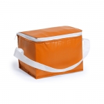 Bolsa nevera para 6 latas color naranja 3