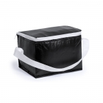Bolsa nevera para 6 latas color negro 8