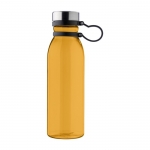 Botella grande de materiales reciclados a color 750ml Norway RPET color naranja transparente