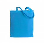 Bolsas personalizadas baratas para publicidad color azul claro 9