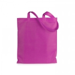 Bolsas personalizadas baratas para publicidad color fucsia 5