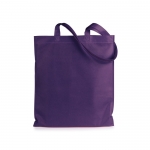 Bolsas personalizadas baratas para publicidad color morado 6