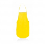 Delantales publicitarios non-woven baratos color amarillo 2