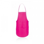 Delantales publicitarios non-woven baratos color fucsia 4