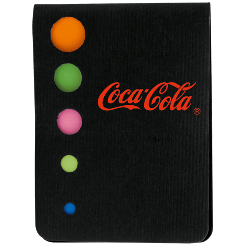 Divertido bloc barato de notas adhesivas de colores ColorMark color negro Divertido bloc barato de notas adhesivas de colores ColorMark color negro