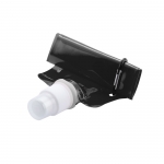 Botella Plegable Clip 400ml color Negro