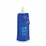 Botella de plástico plegable con mosquetón 400ml Clip vista principal