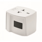 Adaptador personalizado universal de viaje Skross MUV USB A/C color blanco segunda vista