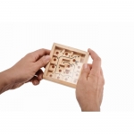Juego de laberinto en caja de madera para publicidad Ability Maze color madera segunda vista