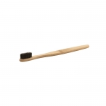 Cepillo de dientes de bambú con caja de kraft Naturbrush color negro primera vista