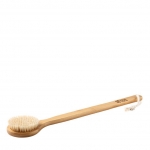 Cepillo de baño personalizado de bambú con cuerda Shower vista principal