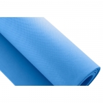 Esterilla de yoga con funda personalizada con logo Namaste color azul claro tercera vista