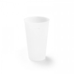 Vasos de plástico personalizados sin BPA de 500ml Festive color transparente