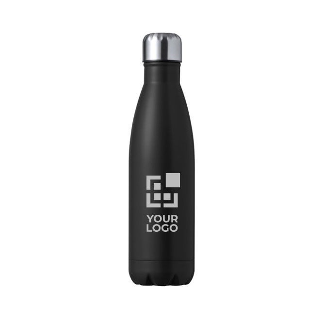 Botella de acero inoxidable con tapón de rosca de acero 550ml