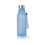 Botellas personalizadas recicladas con acabado traslúcido 600ml Iceberg RPET color azul claro primera vista