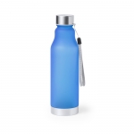 Botellas personalizadas recicladas con acabado traslúcido 600ml Iceberg RPET color azul primera vista