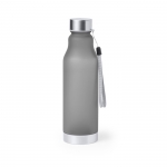 Botellas personalizadas recicladas con acabado traslúcido 600ml Iceberg RPET color negro primera vista
