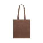 Bolsa de algodón de colores barata de 180 g/m2 EcoColor Superb color marrón primera vista
