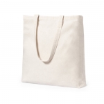 Bolsas publicitarias de algodón orgánico 230 g/m2 Organic Fresh color beige tercera vista