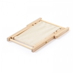 Soporte plegable de teléfono en forma de tumbona DeckChair color beige cuarta vista