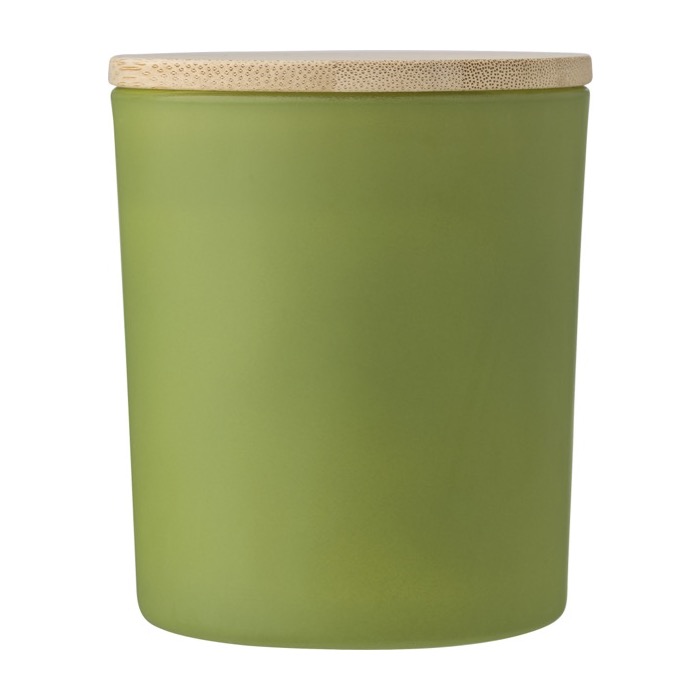 Vela de cera grande de 20 horas de duración con tapa Candlelight Large color verde primera vista Vela de cera grande de 20 horas de duración con tapa Candlelight Large color verde primera vista