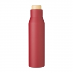 Botellas térmicas personalizadas de calidad sin fugas 500ml Contempo color burdeos primera vista