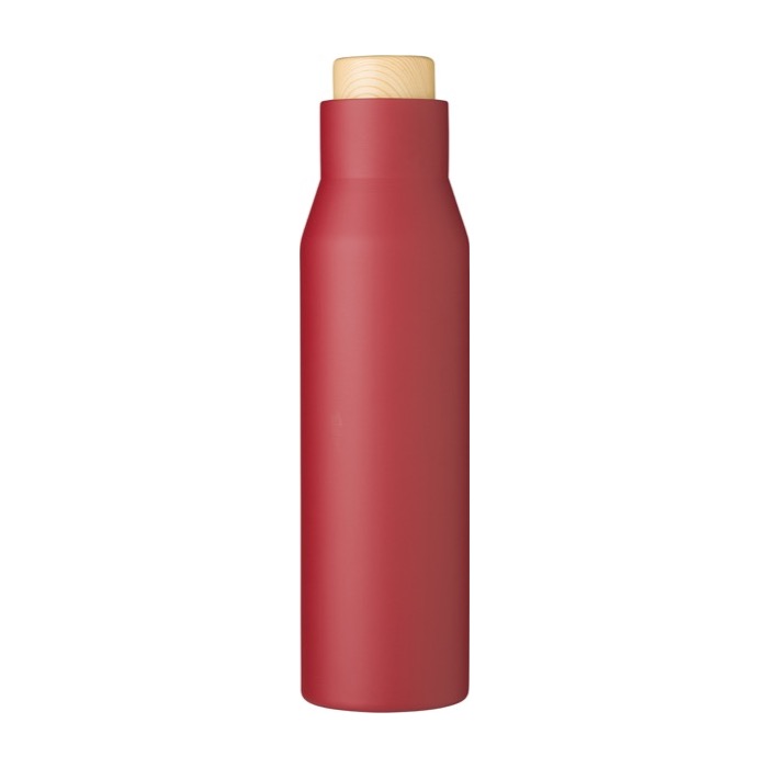 Botellas térmicas personalizadas de calidad sin fugas 500ml Contempo color burdeos primera vista Botellas térmicas personalizadas de calidad sin fugas 500ml Contempo color burdeos primera vista