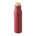 Botellas térmicas personalizadas de calidad sin fugas 500ml Contempo color burdeos quinta vista