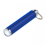 Llavero linterna con logo con forma cilíndrica de colores Logolight color azul segunda vista