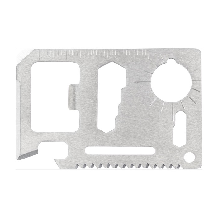 Herramienta multifunción en forma de tarjeta ToolCard color negro primera vista Herramienta multifunción en forma de tarjeta ToolCard color negro primera vista