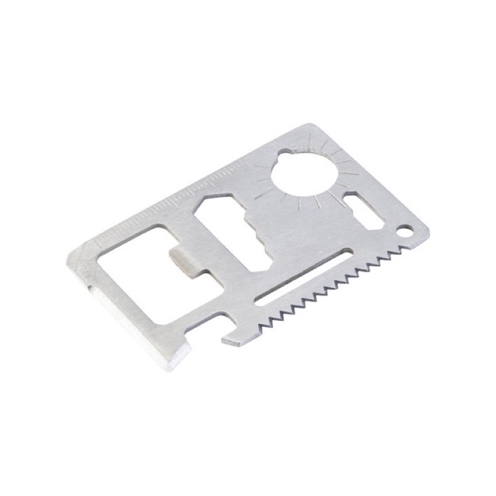 Herramienta multifunción en forma de tarjeta ToolCard color negro sexta vista Herramienta multifunción en forma de tarjeta ToolCard color negro sexta vista